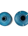 Coastal Cascade - Indoor-Outdoor Vases (Set of 2) - Blue / White