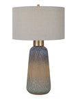 Western Sky - Ceramic Table Lamp - Blue
