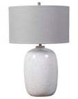 Winterscape - Glaze Table Lamp - White