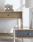 Retreat - Pole Rattan Bedside Table