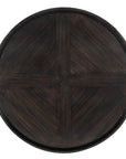 Commerce And Market - Round Cocktail Table - Black