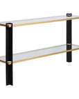Cunene - Contemporary Console Table - Black