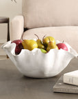 Ruffle Bloom - Bloom Bowl - White