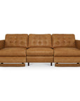 Bridgers - Leather Power Recliner Sofa - Tan