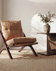 Carrie - Side Table - Dark Brown