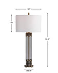 Anmer - Industrial Table Lamp - Light Brown