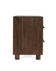 Jaxon - 2 Drawer Nightstand - Cocoa Brown