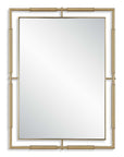 It's All Connected - Rectangle Brass Mirror
