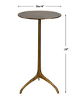 Beacon - Accent Table - Gold