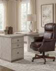 EC - Merlin Executive Swivel Tilt Chair - Dark Brown