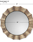 Gotham - U Antique Silver Mirror