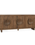 Vally - Wood 6 Door Buffet - Artisan Brown