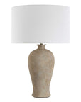 Torres - Textured Ceramic Table Lamp - Brown