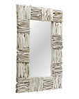 Lathey - Teak Mirror - Woodtone