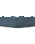Fraser - 2 Piece Modular Sofa - Deep Blue