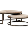 Hayword - Hide Nesting Coffee Tables - Canyon Sand