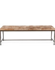 Achen - Hide 60" Bench