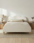 Jacqueline - Queen Panel Bed - White