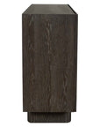 Phineas - 3 Door Modern Cabinet - Woodtone