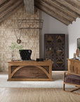 Big Sky - Executive Desk - Light Brown