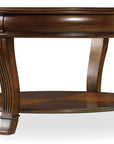 Brookhaven - Round Cocktail Table - Dark Brown