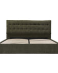 Sebastion - King Storage Bed - Green
