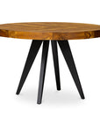 Parq - Round Dining Table - Brown