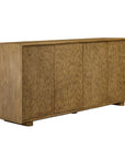 Stevenson - Wood 4 Door Cabinet - Natural