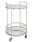 Spritz - Chrome Bar Cart
