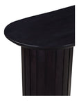 Povera - Acacia Wood Console Table - Black
