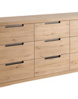 Modern - Walker Drawer Dresser - Light Brown