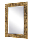 Woven In - Time Mirror - Gold