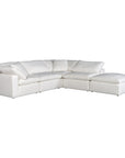 Terra - Livesmart Fabric Condo Dream Modular Sectional - Cream