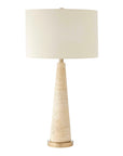 Perkins - Travertine Table Lamp - Brown