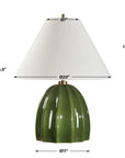 Renna - Table Lamp - Moss Green