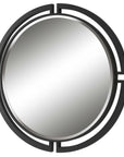 Quadrant - Modern Round Mirror
