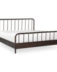Vivian - Queen Bed - Dark Brown