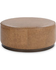 Clair - Leather Round Table