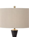 Alastair - Marble Table Lamp - Black