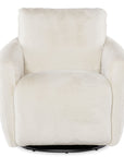 CC - Bonnie Swivel Chair With Power Footrest - White