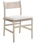 Dwell - Wood Back Side Chair - River Rock