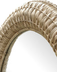 Twisted - Seagrass Arch Mirror - Woodtone