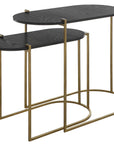 Aztec - Wood Nesting Tables (Set of 2)
