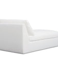 Miles - Outdoor Chaise - White
