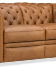 MS - Glover Power Reclining Loveseat With Power Headrest - Brown