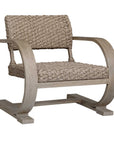 Rehema - Outdoor Wicker Lounge Chair - Gray
