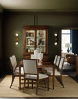 Archives - Rectangle Dining Table With Two 20" Leaves - Dark Brown