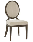 Montclair - Oval Side Chair - Cocoa