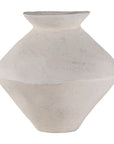 Raja - Medium Decorative Vessel - White