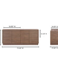 Round Off - Sideboard - Walnut